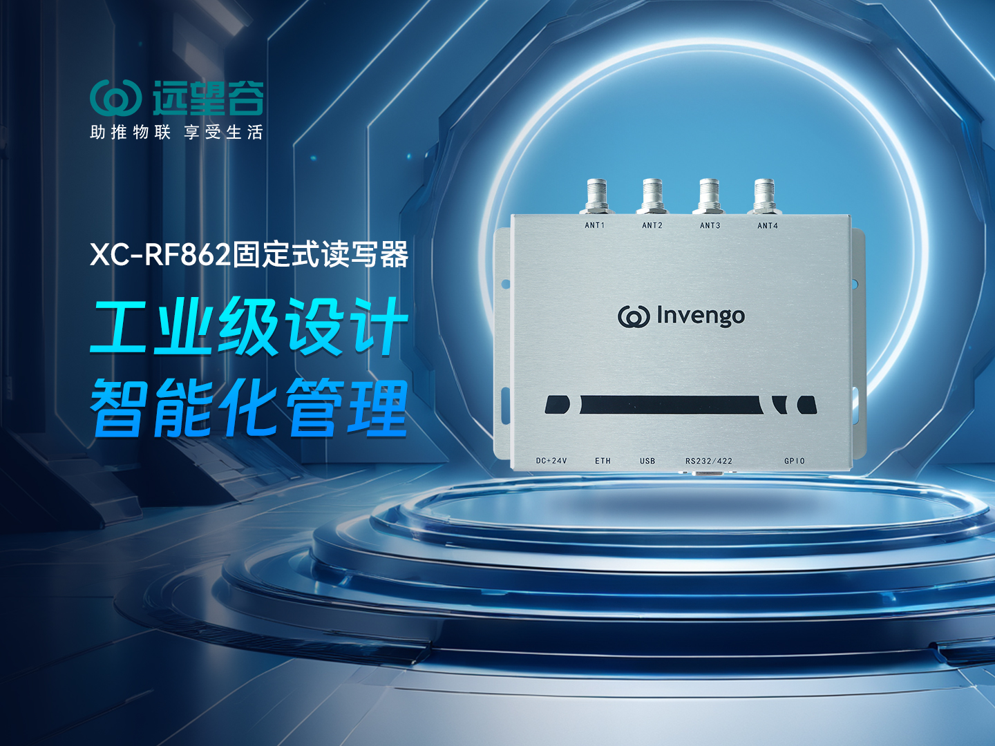 新品发布 | 7790cnm必发集团XC-RF862型固定式读写器，工业级设